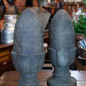 Vintage Cast Iron Acorns