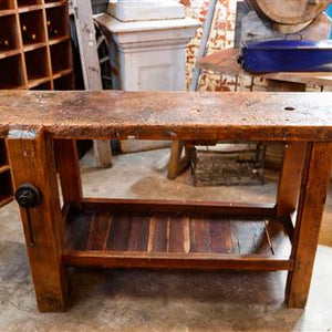 French Workbench with Wire Spindle