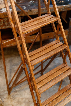 French Wooden Tennis Ladder