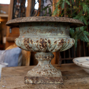 19th Century French Urn - Sage Patina