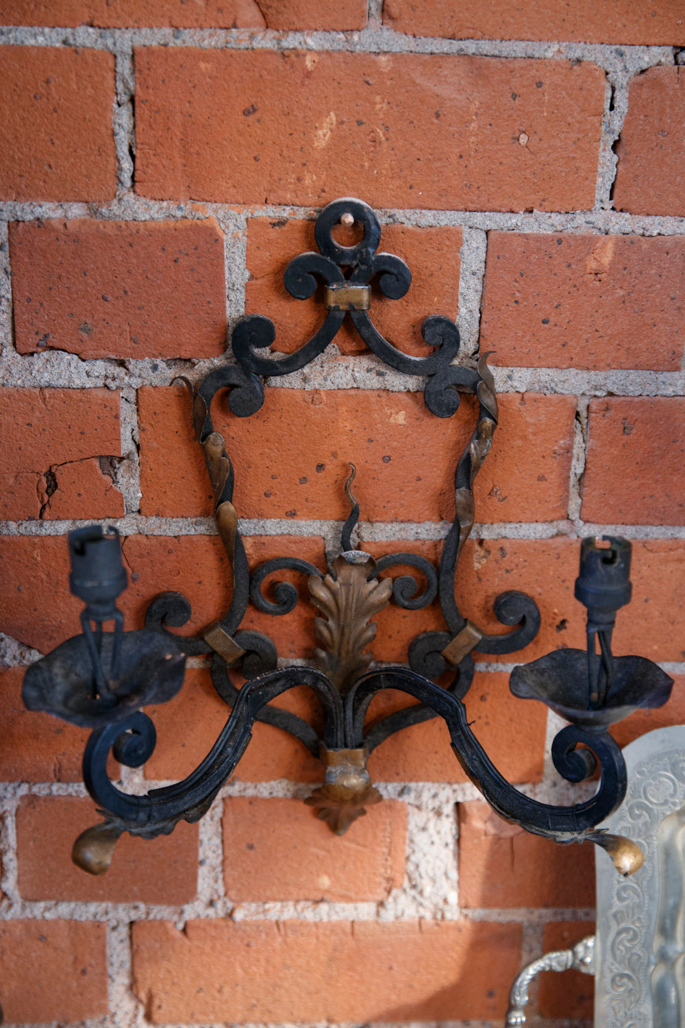 19th Century  Wrought Iron Italian Scones