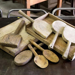 French Wooden Paddles & Servers