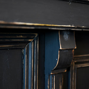 Huge French Black Bistro Bar