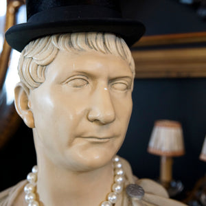 Roman Emperor 'Trajan' Plaster Bust