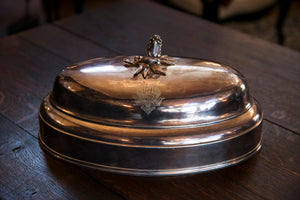 19th Century French Silver Plated Cloche