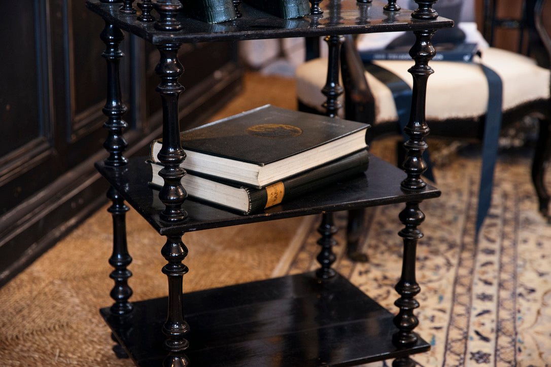 French Vintage Napoleon III Bookcase