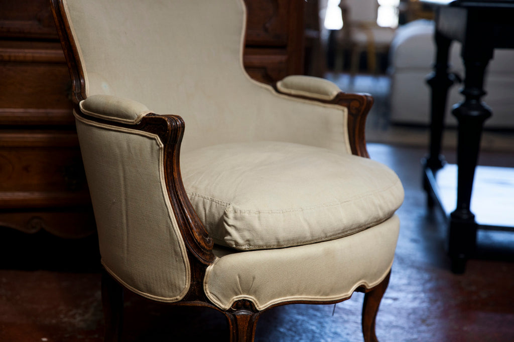 1930's French Oak Chair