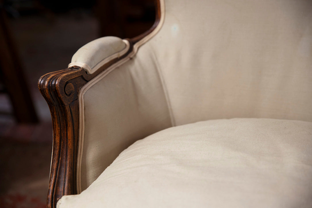 1930's French Oak Chair