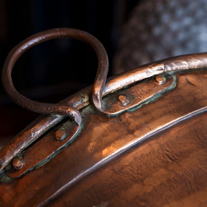 19th Century French Copper Cauldron- No 4