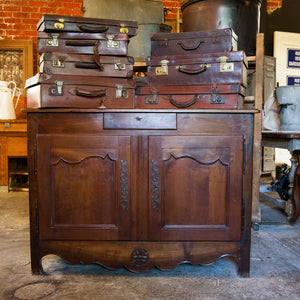 19th Century French Oak & Cherrywood Cupboard