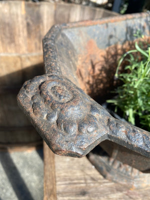 Antique French cast iron Planter - No 5