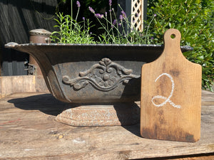 Antique French Cast iron Planter - No 2