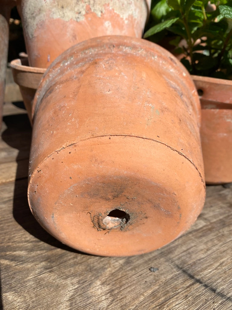 Vintage French Terracotta Pots