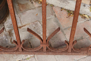 19th Century French Iron Gates - Rust Patina Large