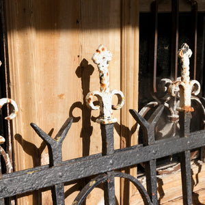 19th Century French Antique Wrought Iron Gate - No 23