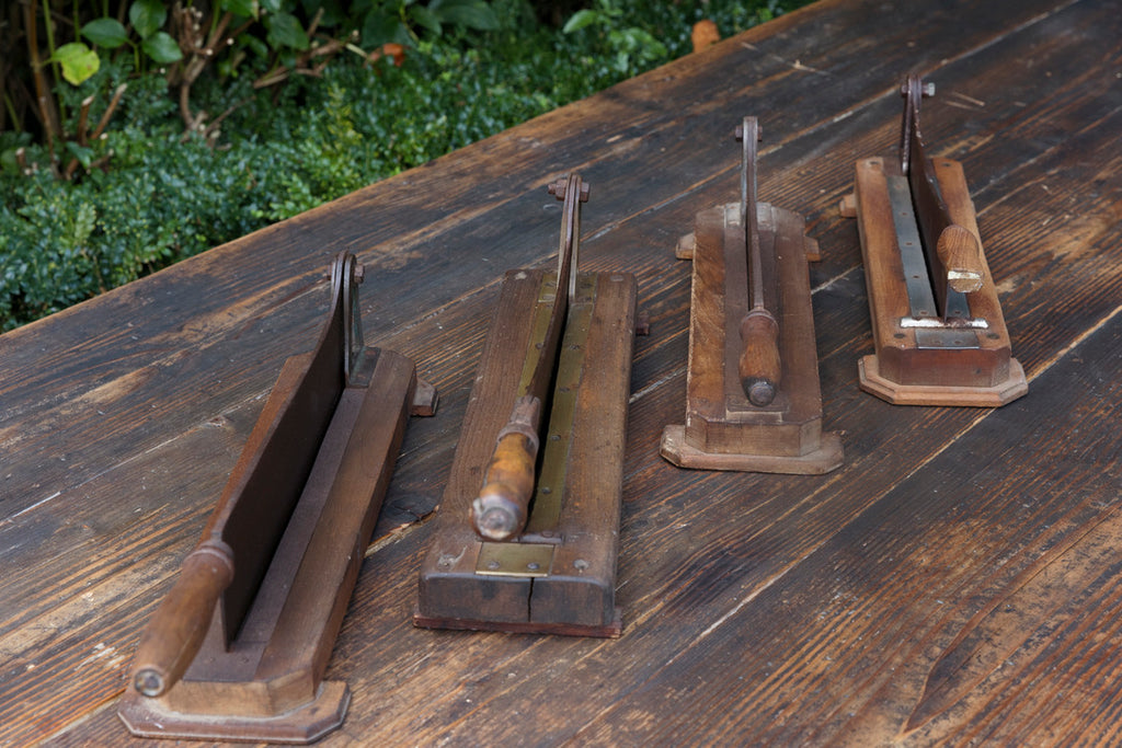 Antique French Baguette Slicers