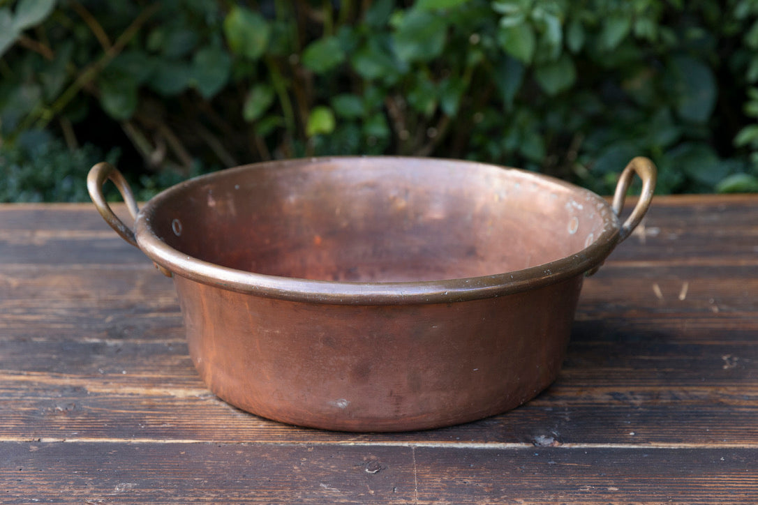 Antique French Chocolate Copper - No 4