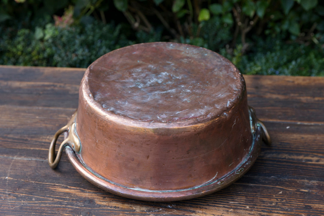 Antique French Chocolate Copper - No 4