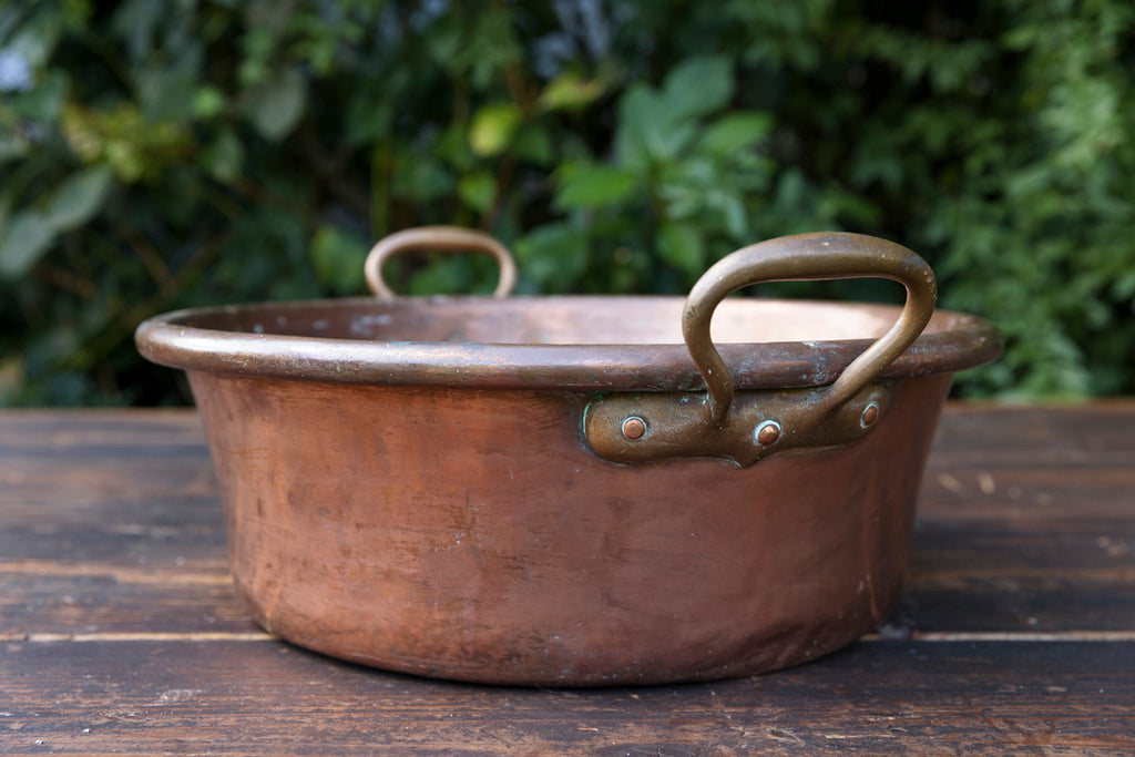 Antique French Chocolate Copper - No 4