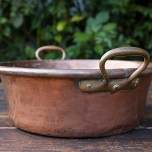 Antique French Chocolate Copper - No 4