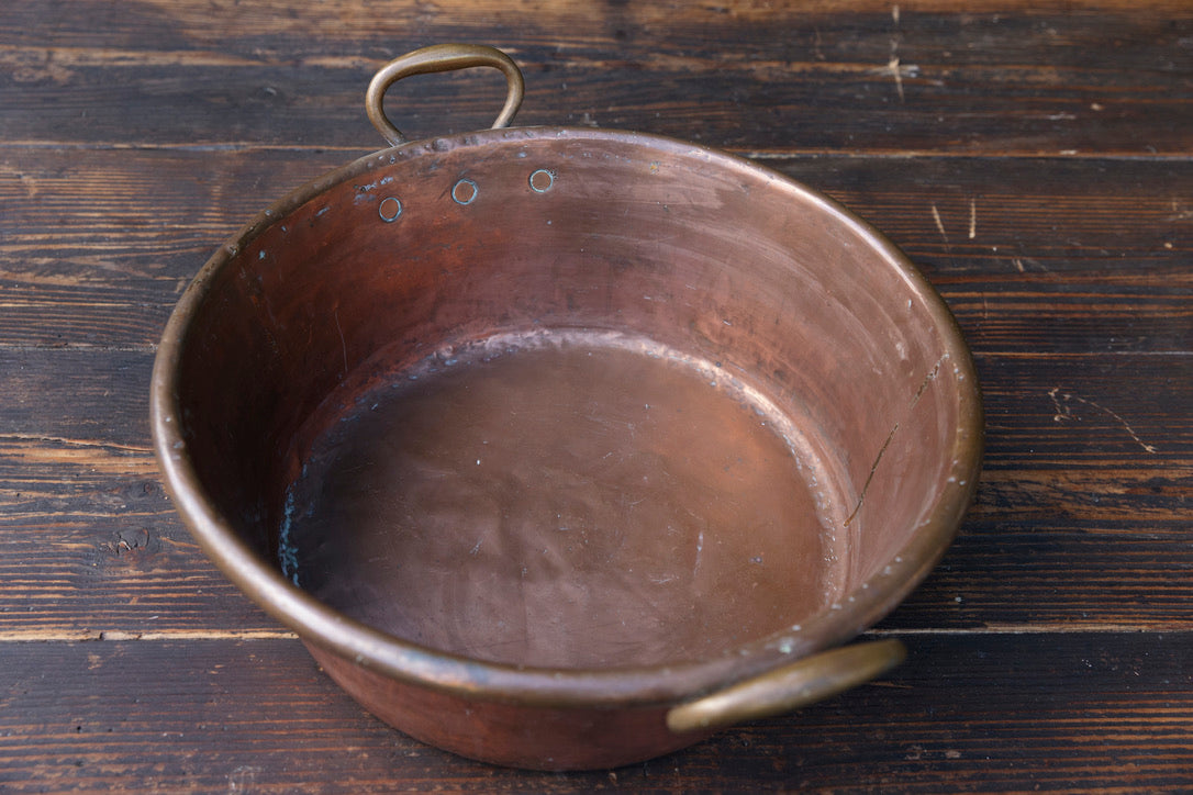 Antique French Chocolate Copper - No 4