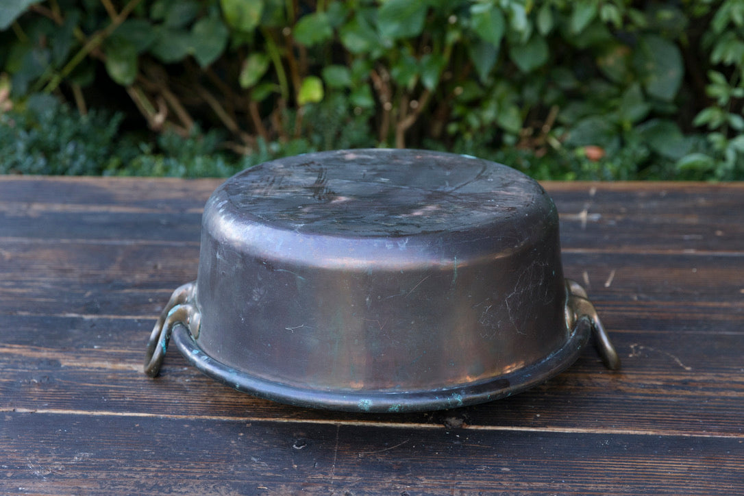 Vintage French Copper - Green Patina