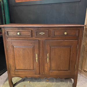 French Dark Oak Cupboard