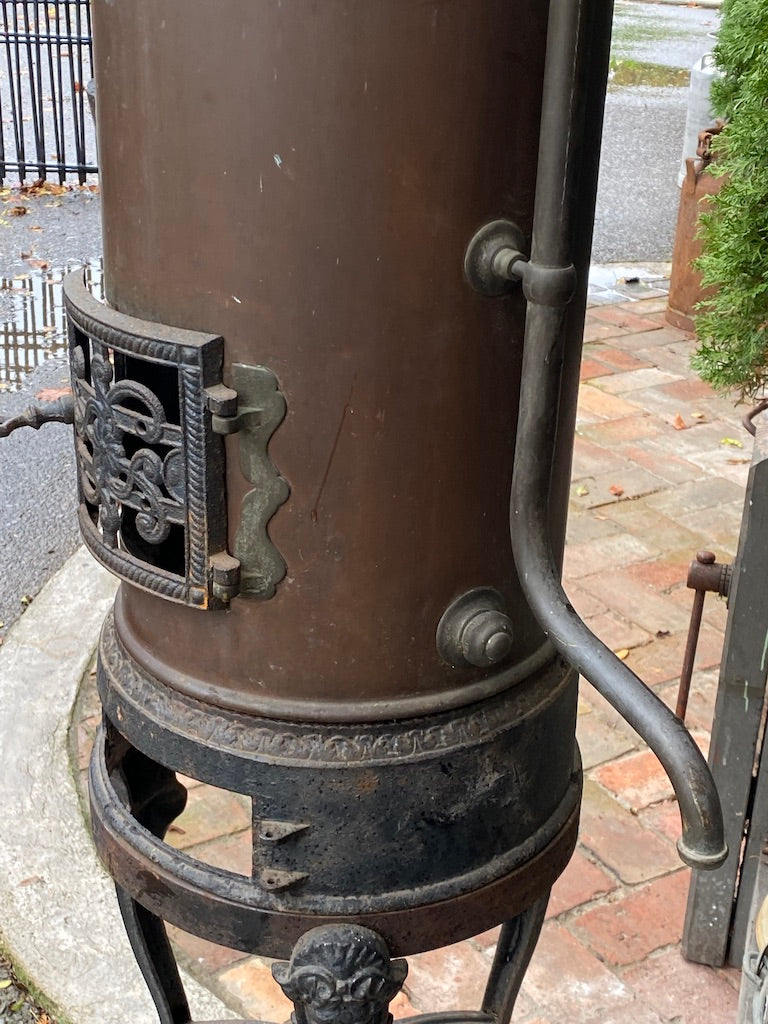19th Century Copper Heating System