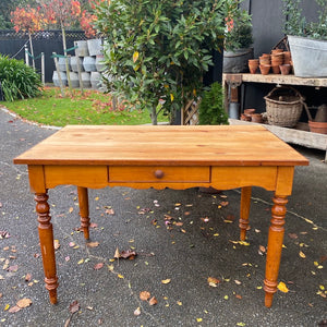 French Wooden Kitchen Table