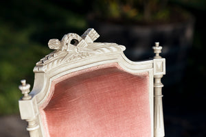 French 1920's Parlour Chairs - Pink Velvet