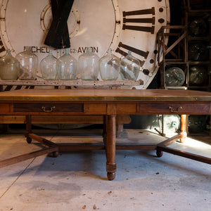 Amazing Original French 'Bank Of France Table'