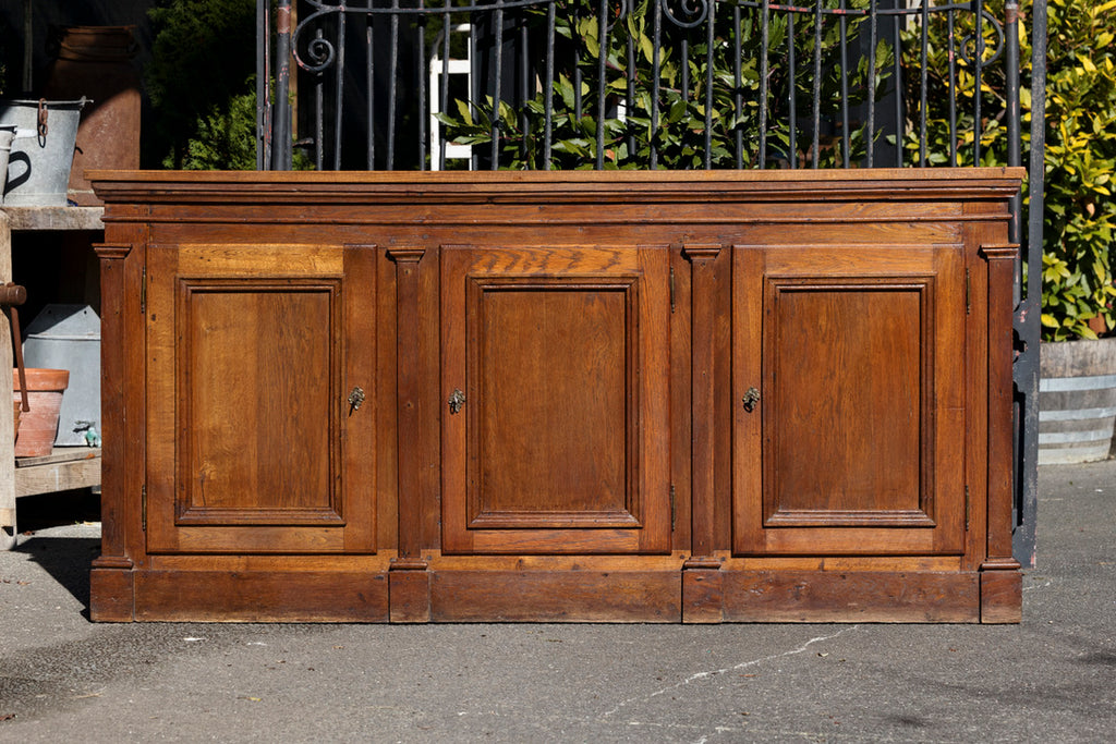 French Rich Oak Sideboard