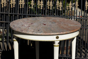 French Parlour Table - Marble Top