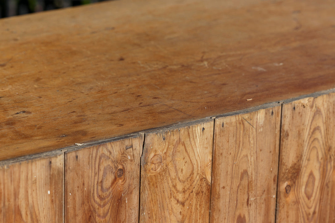 Rustic French Farmhouse Kitchen Counter