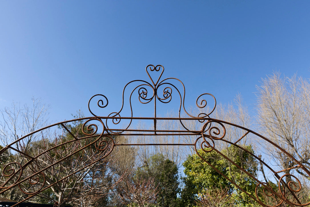 French Wrought Iron Garden Arch