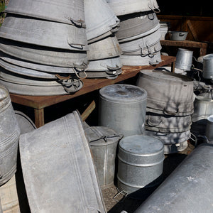 French & Belgium Zinc Planters Collection