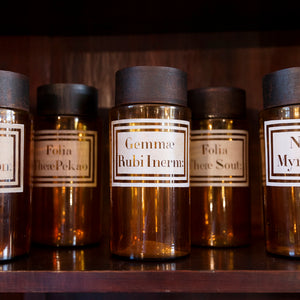 Original Antique French 19th Century Apothecary Jars