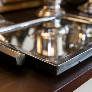 French Mid Century Mirrored Tray