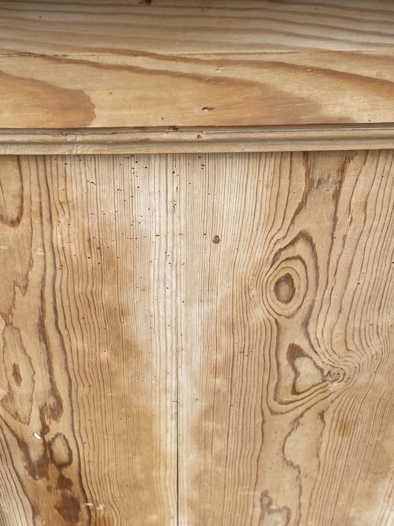 French Rustic Bleached Pine Cafe Counter