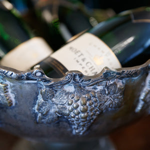 19th Century French Champagne Bucket - Grape Detail