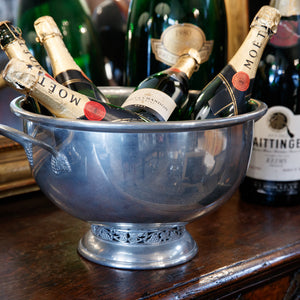 Large French Pewter Champagne Bucket