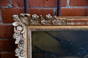 Beautiful Fish Oil Painting - Gold Gilt Frame