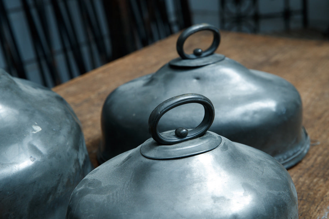 French Pewter Cloches