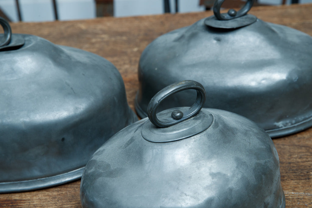 French Pewter Cloches