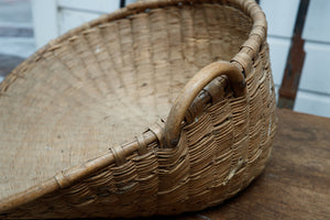Vintage French Wheat Harvest Basket