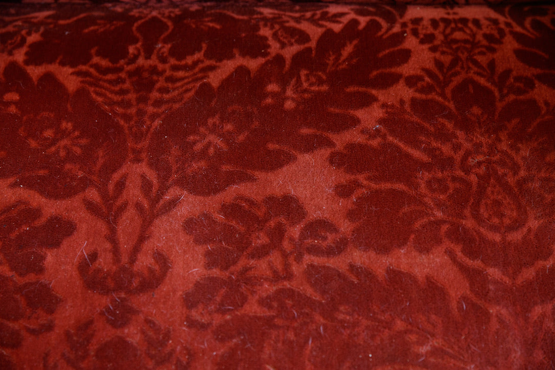 19th Century French Daybed Sofa - Burnt Plum