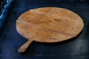Antique French Large Round Bread Boards