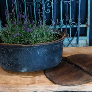 Vintage French Brass Steamer