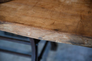 French Industrial Steel Table