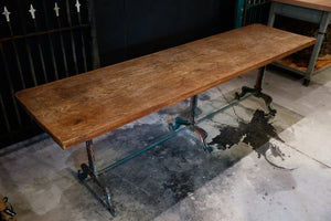 French Bistro Table - Green Patina
